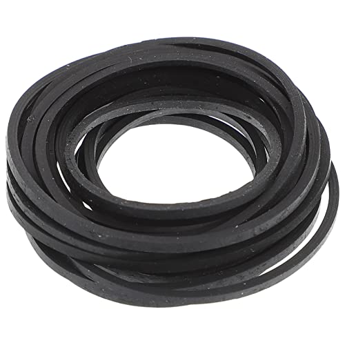 CAXUSD 20pcs Flat Rubber Belts for Cassette Recorders Wear-Resistant Replacement for Smooth and Reduced Noise for Audio Restoration and Maintenance