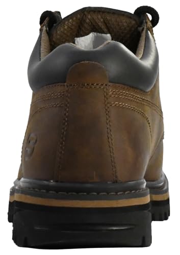 Skechers mens Mariner industrial and construction shoes, Dark Brown, 11 US
