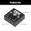 Shunzhong Multiple Channel 3.5mm Sound Splitter Switching Box for Headphones Speakers Signals Claritys Maintained Passive Sound Switching Box #3