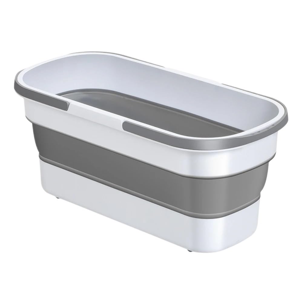 1 pièces Seau Pliable Portable Pliant lavabo de Voiture Lavage en Silicone Camping Maison vadrouille Nettoyage pour Les Voyages La Randonnée