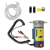 Electric Submersible Pump Oil Transfer Pump, Motor Pumping Unit Oil Pump 12V 1-4L/min Electric Scavenging Oil Pumping Oil Change Pump Sump Pump (Color : Electric)