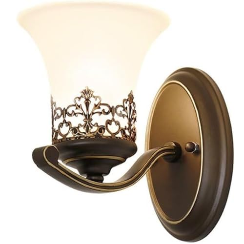 Aplique de Pared industrial Vintage Lámpara de pared estilo retro americano for pasillo, lámpara de noche industrial retro, lámpara de pared de estilo medieval, decoración de interiores, aplique de pa
