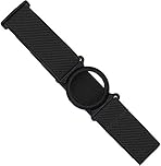 Diasticker® | Freestyle Libre 2 - Bande de fixation | Flexible - Résistant à l'eau - Tenue forte | brassard de capteur, protection, fixation | Ring: Noir (Small: 18-25 cm, Noir)
