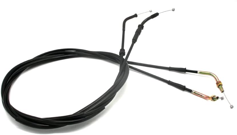 Motorcycle Throttle Cable Replacement Throttle Cable for OEM: 17910-KFR-700 17920-KFR-700 for Honda CN250 (Helix) 1986-2007