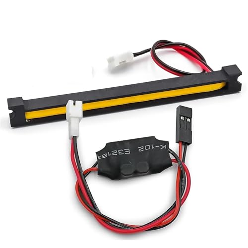 Faros LED TRX4M con barra de techo de alta luminosidad para coche RC Defender 1/18