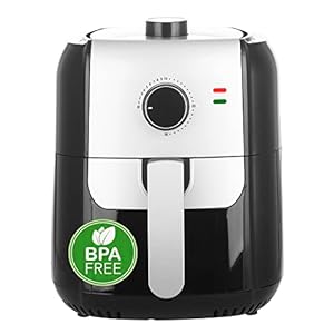 Emerio AF-123543 SmartFryer, AirFryer, heteluchtfriteuse, frituren met hete lucht, zonder extra olie, 5,5 liter volume, 1400 watt, zwart
