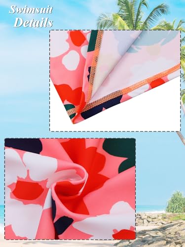 Image of BAOHULU Girls Rash Guard Swimsuit 2 Pieces Long Sleeve Bathing Suit UPF 50+ Quick Dry Beach Swimwear Size 3-14 Years