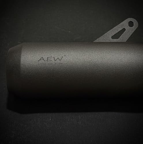 Image of AEW EDGE STAINLESS STEEL BLACK EXHAUST FOR BEAR 650