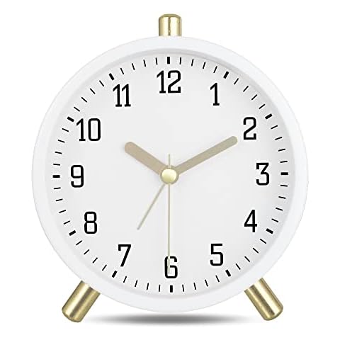 Reloj Despertador Analógico Silencioso Lafocuse Cover