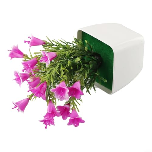 Lirio artificial de aspecto realista y piña