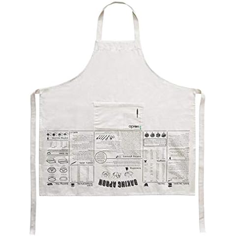 Suck UK Baking Guide Cotton Apron Cover