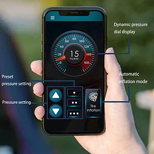 FOMIUZY Air Auto Lift Compressor 25980EZ Wireless One Airlift Suspension Control Remote System Kit With Hign Manager Manifold Mount Replace 25870 image_1