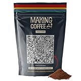 Making Coffee - Low Acid Medium Roast Ground Coffee - Ethically Sourced - Salvadoran Coffee - Arabica Bean Ground Coffee with Chocolate Notes - 1 Bag (12 oz)