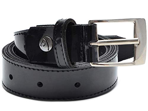 Kit 2 Cintos Masculino Ajustável Fivela Festa Casual Preto Gg