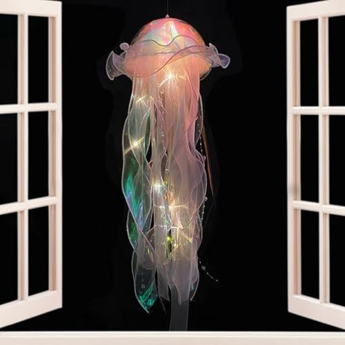 Lámpara de medusas luz nocturna flotante
