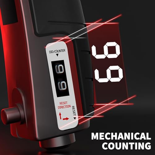 Entrenador de manos y antebrazo con resistencia ajustable de 5-165kg, Grip para fuerza de manos, Entrenador de dedos con contador integrado - ¡Ideal para ejercitar manos y antebrazo de manera efectiva - Imagen 5