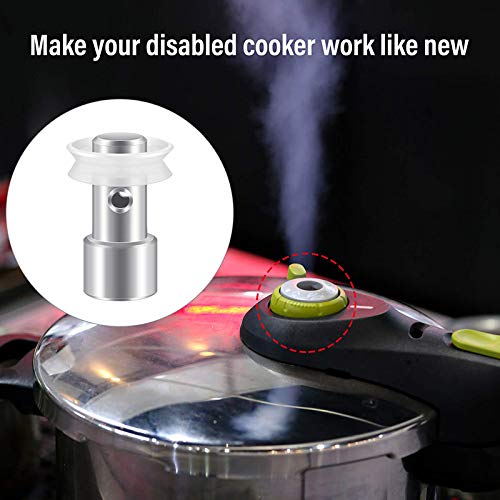 Srutueo 20 Pack Pressure Cooker Steam Valve Universal Replacement Floater and Sealer for Pressure Cooker XL, YBD60-100, PPC780, PPC770 and PPC790