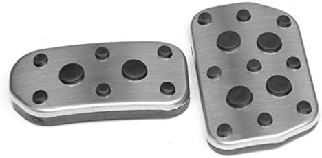 shanze No Drill S.Steel Accelerator Brake Foot Pedal Kit Compatible with NX NX200 NX300h