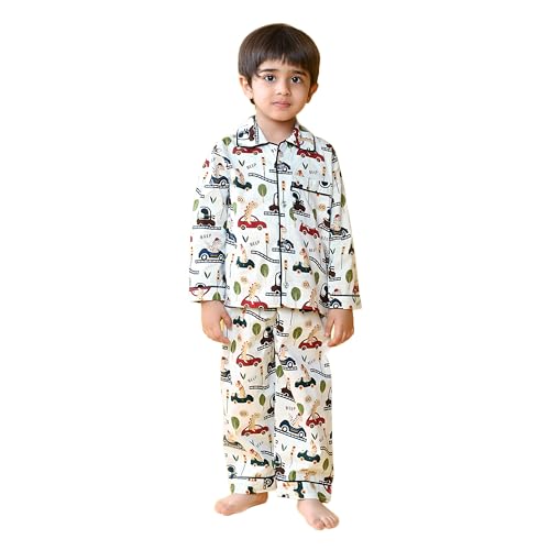 Image of Jam & Sugar Boys Cotton Printed Night Suit Set