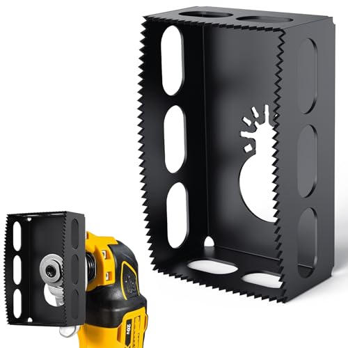 Drywall Outlet Cutter Tool for Oscillating Tools