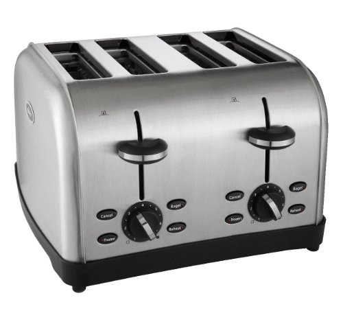 Oster 4-Slice Toaster, Brushed Metal (Tssttrwf4S-Shp) #TOP1