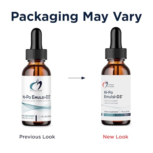 Designs for Health Hi-Po Emulsi Vitamin D Drops