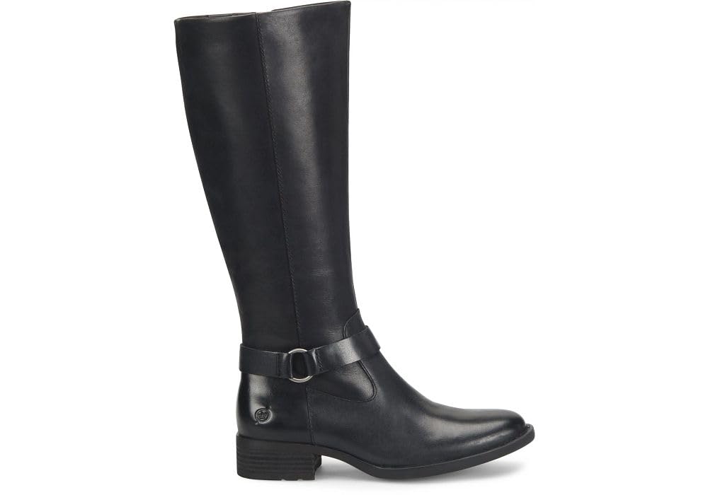BORN Womens Saddler Leather Tall Boots