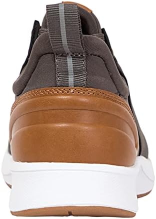 Deer Stags Men's Cranston Sneaker, Grey/Brown, 8 | Image 2