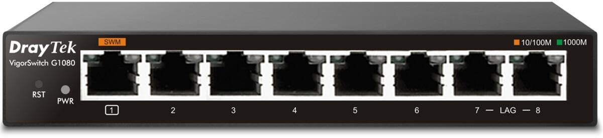 DrayTek Vigorswitch G-1080, VIGORSWITCH G1080
