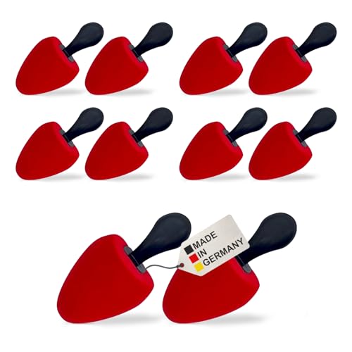 DELFA Completo di 5 paia Tendiscarpe di schiuma morbida Greta per scarpa decolte e col tacco, nuova combinazione di colori