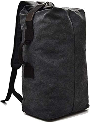 Military Duffel Bag Top Load Double Strap Canvas Backpack Army Travel Big Size