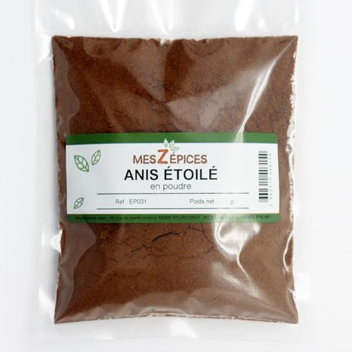 Anis étoilé (ou badiane) en poudre - Sachet de 50 g