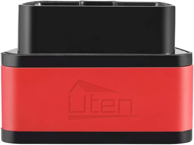 OBD-II Bluetooth 4.0 Wireless OBD2 KW903 Mini Wi-Fi Car Auto Diagnostic Scan Tools for Apple iOS And All Android Devices (Black with Red)