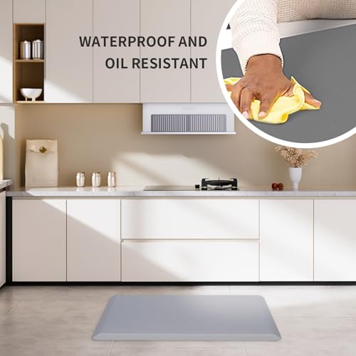 Tapis anti-fatigue de cuisine 17.3x30 pouces imperméable et antidérapant - 5