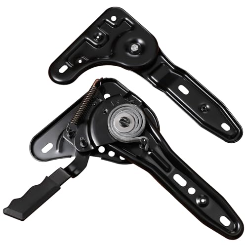 FRCOLOR Ajustador de Ángulo 180° Metálico para Silla Ergonómica de Oficina y Gaming Instalación Sencilla y Compatibilidad Multiángulo para Asientos Ajustables