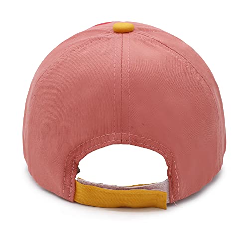 Image of VRITRAZ Unisex Kids Baseball Cap | Soft Cotton Adjustable Sun Hat for Boys & Girls | Casual Outdoor Summer Wear (4-12 Year)