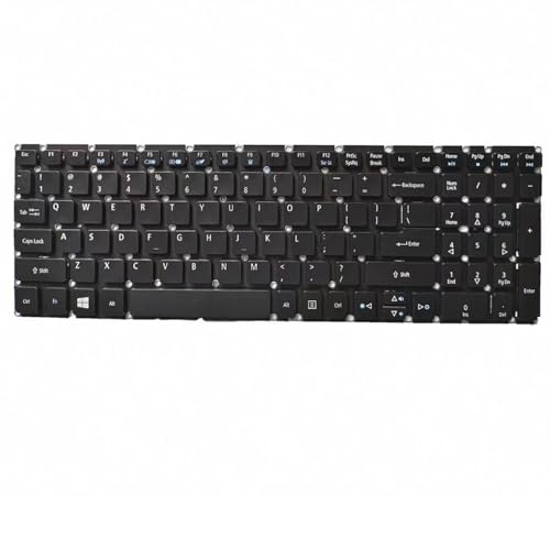 Clavier noir version US pour PC portable Acer Aspire R5-571T robuste
