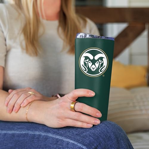 Image of FANMATS NCAA Stainless Steel 20 oz Tumbler - Powder-Coated Finish | Team Color | 20 Fluid Ounces