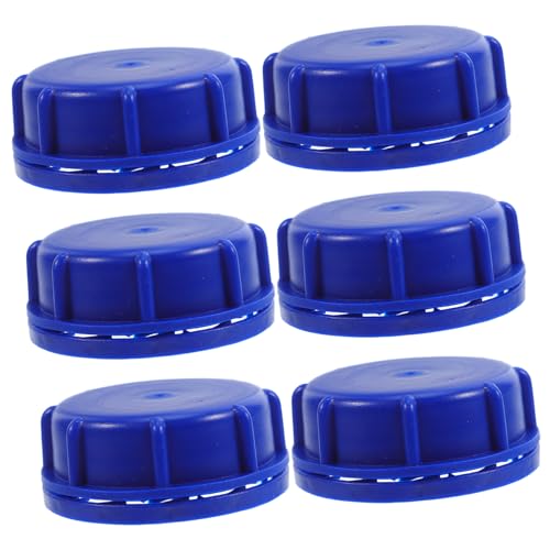 SOLUSTRE Breathable Sealing Caps 6pcs Plastic Storage Tank Lid for Home Medical Lab Use Small Bucket Lid Only
