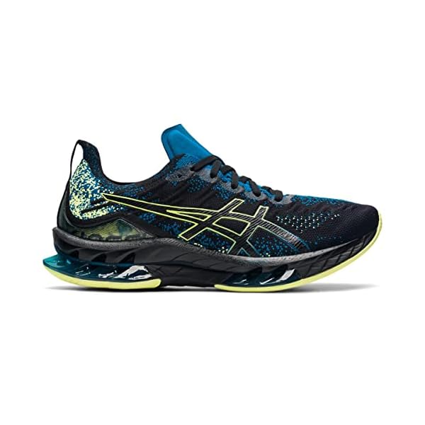 ASICS Men's Gel-Kinsei Blast Running Shoes, 11, Black/Glow Yellow - Image 5