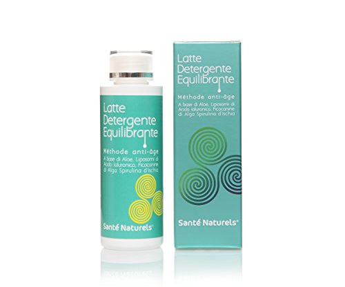 Leche Limpiadora Equilibrante 200 ml Acción anti-âge- con ácido hialurónico (liposomi, ficocianine Spirulina de Ischia