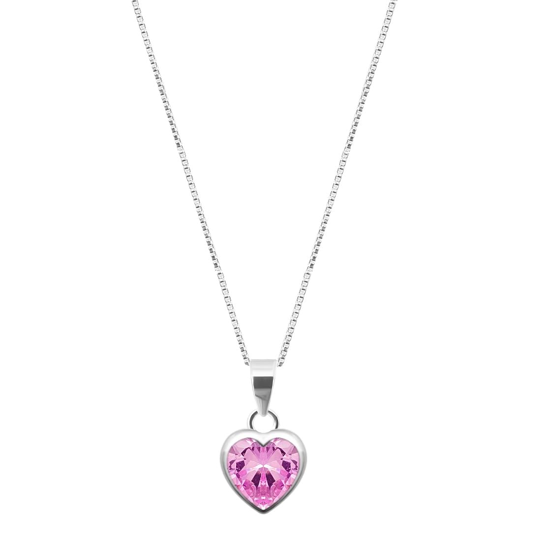 Trendy Tiny Silver Heart Necklace in Pure 92.5 Sterling Silver for Women/Girls | Gift for Women and Girls | With Certificate of Authenticity |-image-49