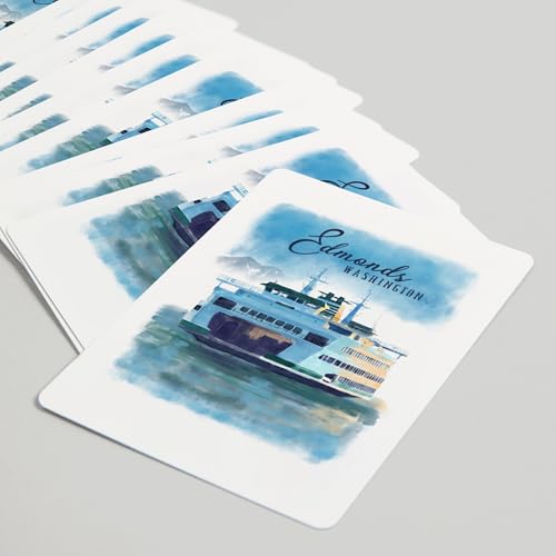 Baraja de 52 Cartas de Poker Lantern Press miniatura 5