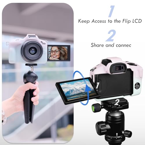 Funda suave de silicona para cámara Canon EOS R50 miniatura 5