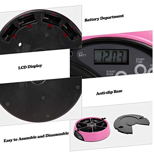 Distributeur automatique programmable 6 repas pour chats et chiens avec rappel vocal - 7