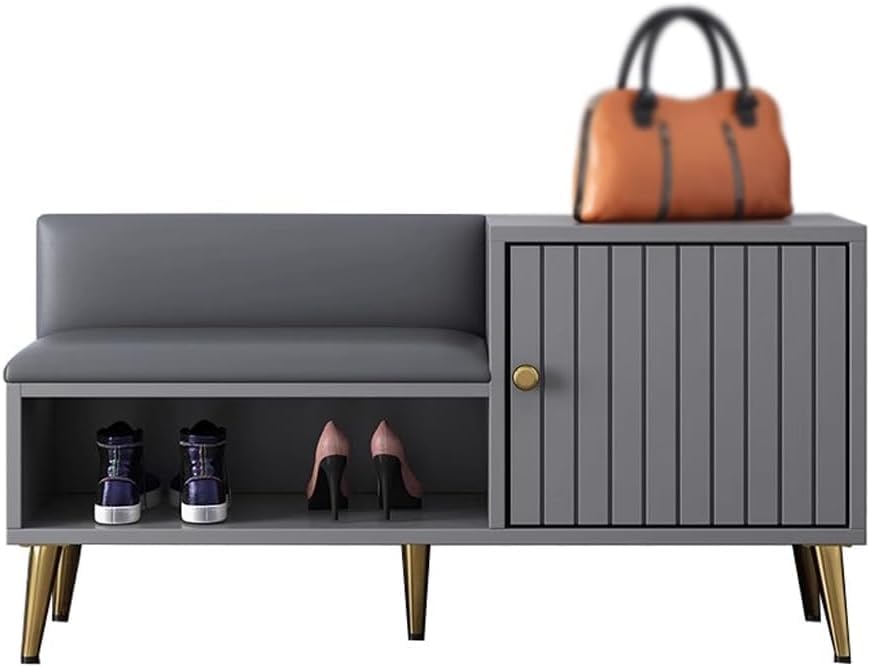 Meuble à chaussures porte d'entrée de luxe léger pour intérieur raffiné