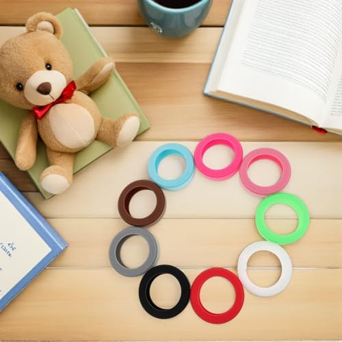 Bridas reutilizables de silicona para evitar nudos en cables de auriculares 7