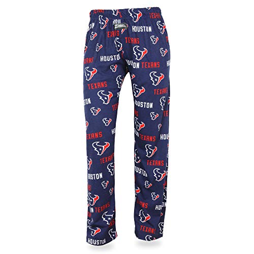 Officially Licensed Zubaz Women's NFL NFL Women's Comfy Pants, Houston Texans, Size X-Small