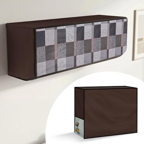Robustt 1.5 Ton Split AC Cover for Indoor and Outdoor Unit | Waterproof & Dustproof AC Covers with Sun Exposure and Rust Protection | Fabric