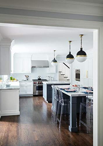 2Xhome - Set Of 2 25" Seat Height Barstool Modern Ghost Chair Ghost Stool Black Side Bar Stool Counter Stool Accent Stool No Arms (Clear) #TOP3